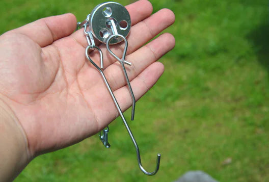 Outdoor Camping Tripod for Cooking and Fire Setup