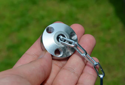 Outdoor Camping Tripod for Cooking and Fire Setup